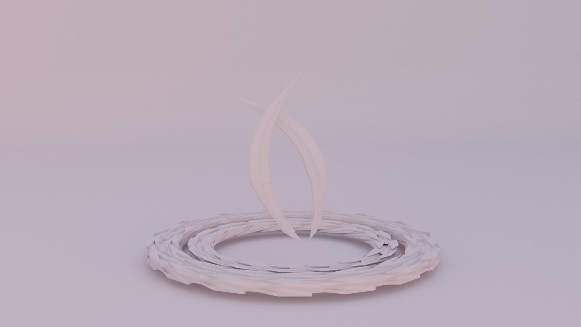 Demon Dagger Low-poly 3D model_2