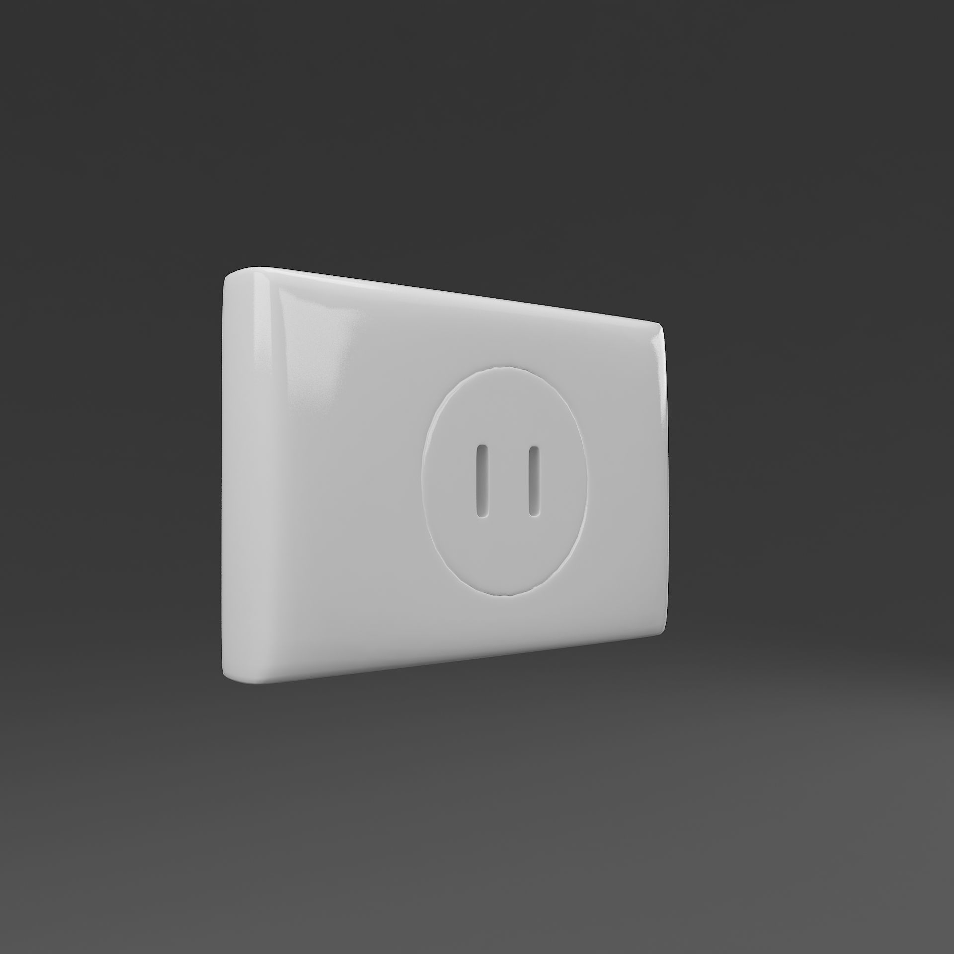 power outlet 3D model_4
