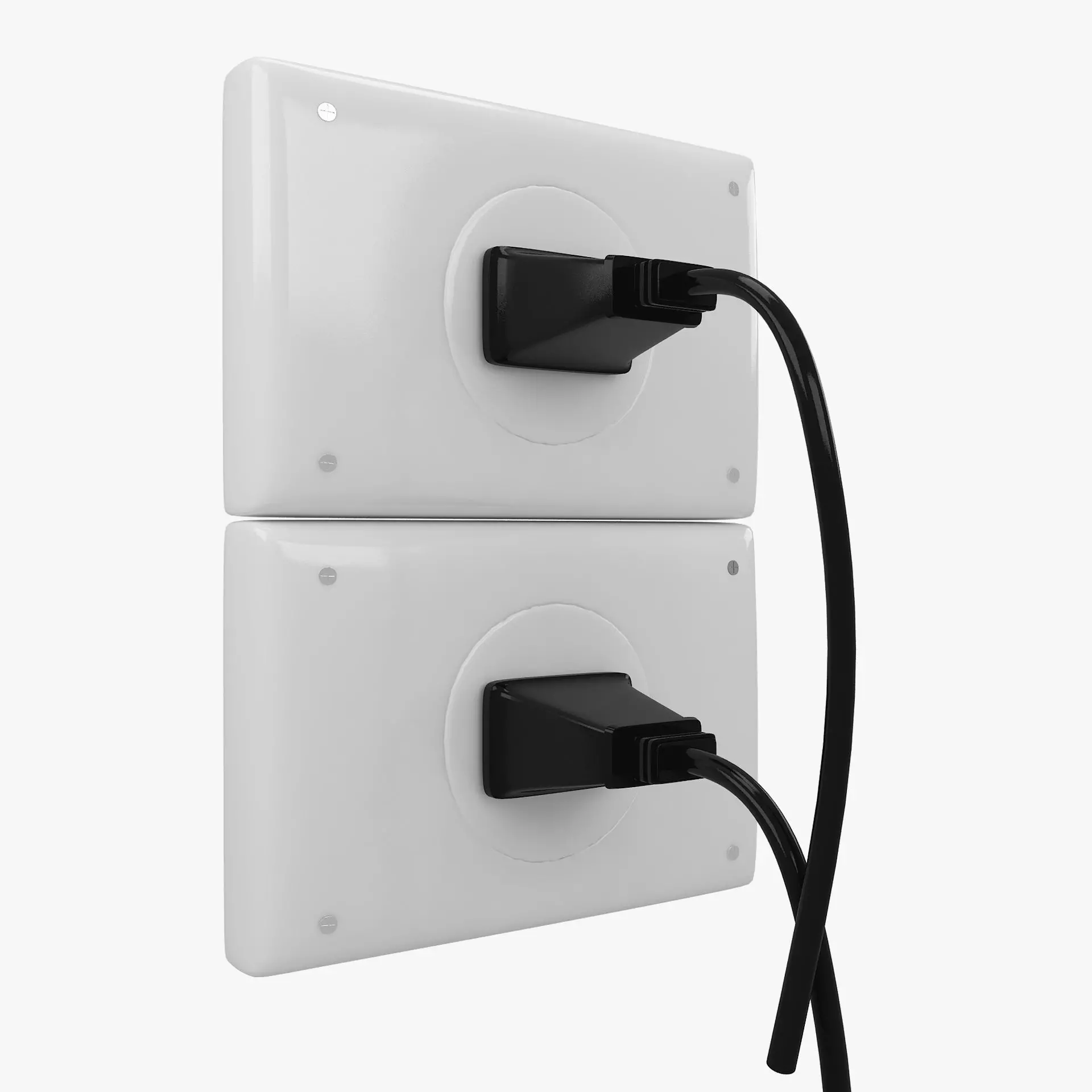 power outlet 3D model_0