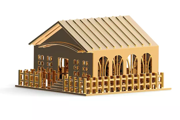 Stylish Elegant Home 3D print model_0