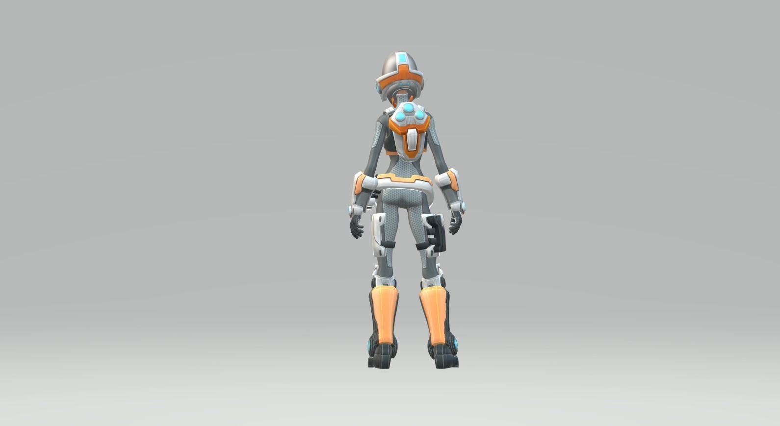 Astro 3d project  Low-poly 3D model_3