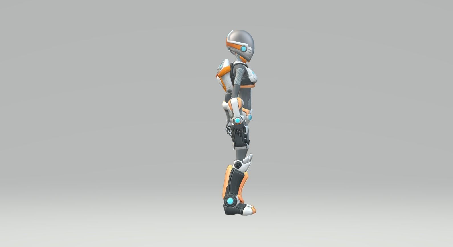 Astro 3d project  Low-poly 3D model_2