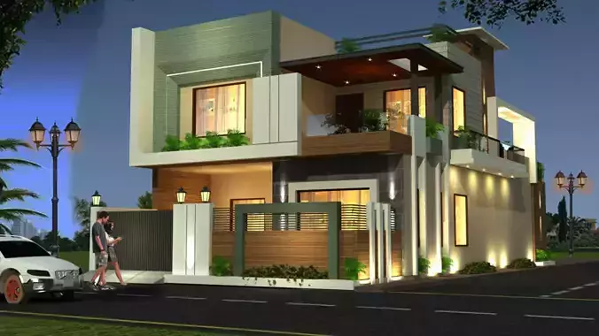 3ds model house design in chennai
