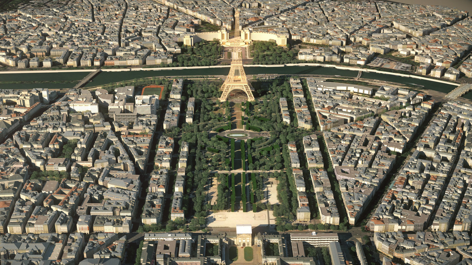 Eiffel Tower Paris  3D model_8