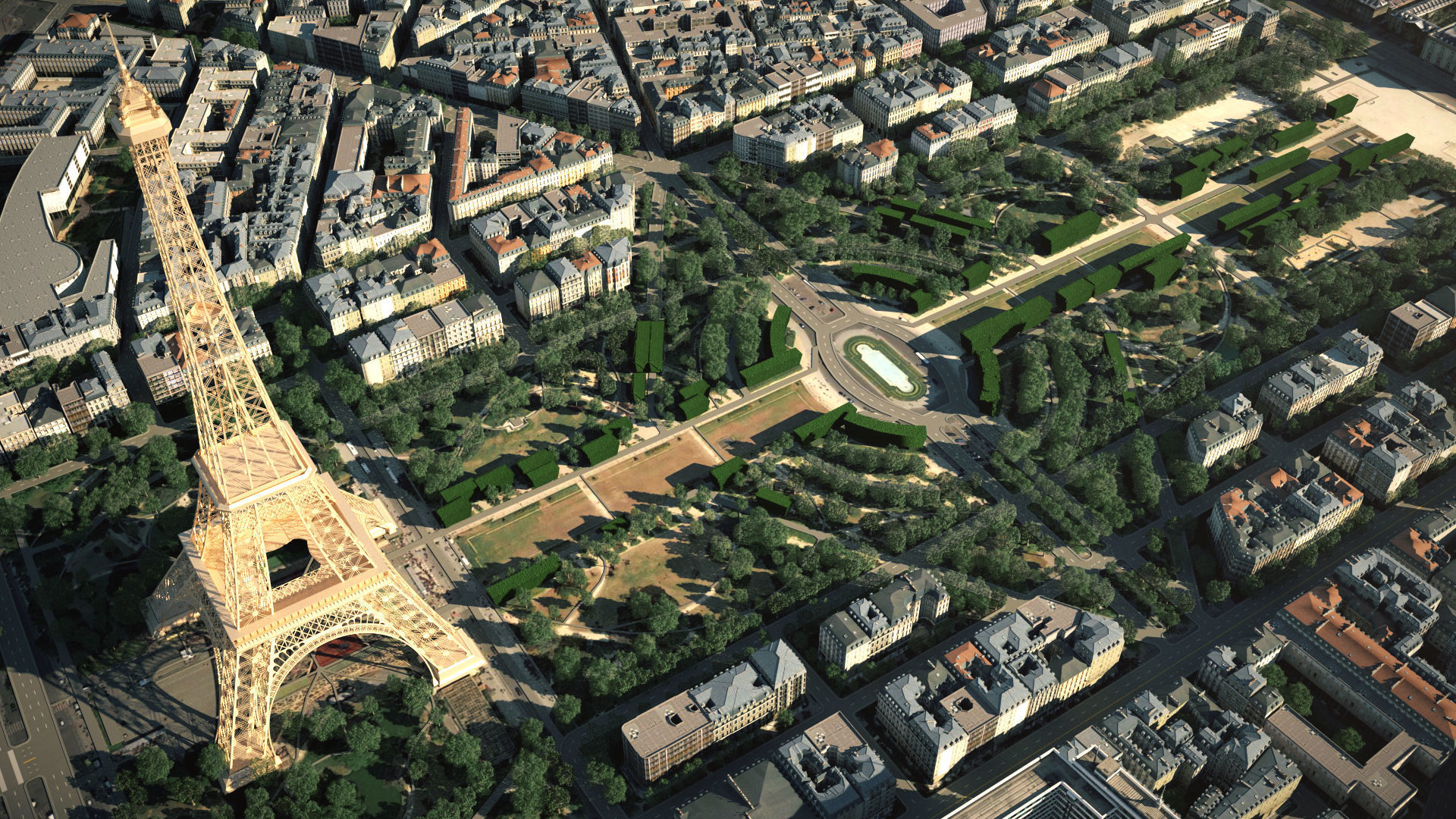 Eiffel Tower Paris  3D model_5