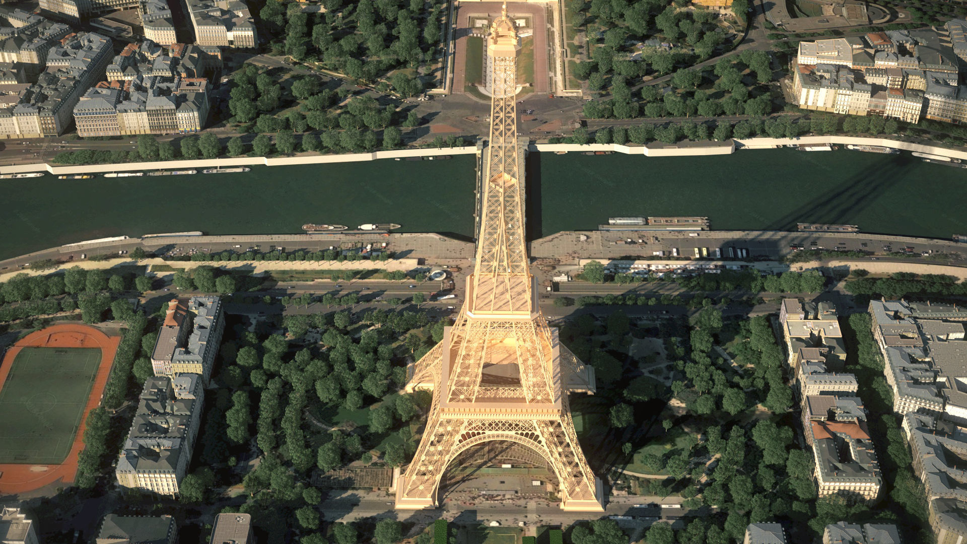 Eiffel Tower Paris  3D model_14