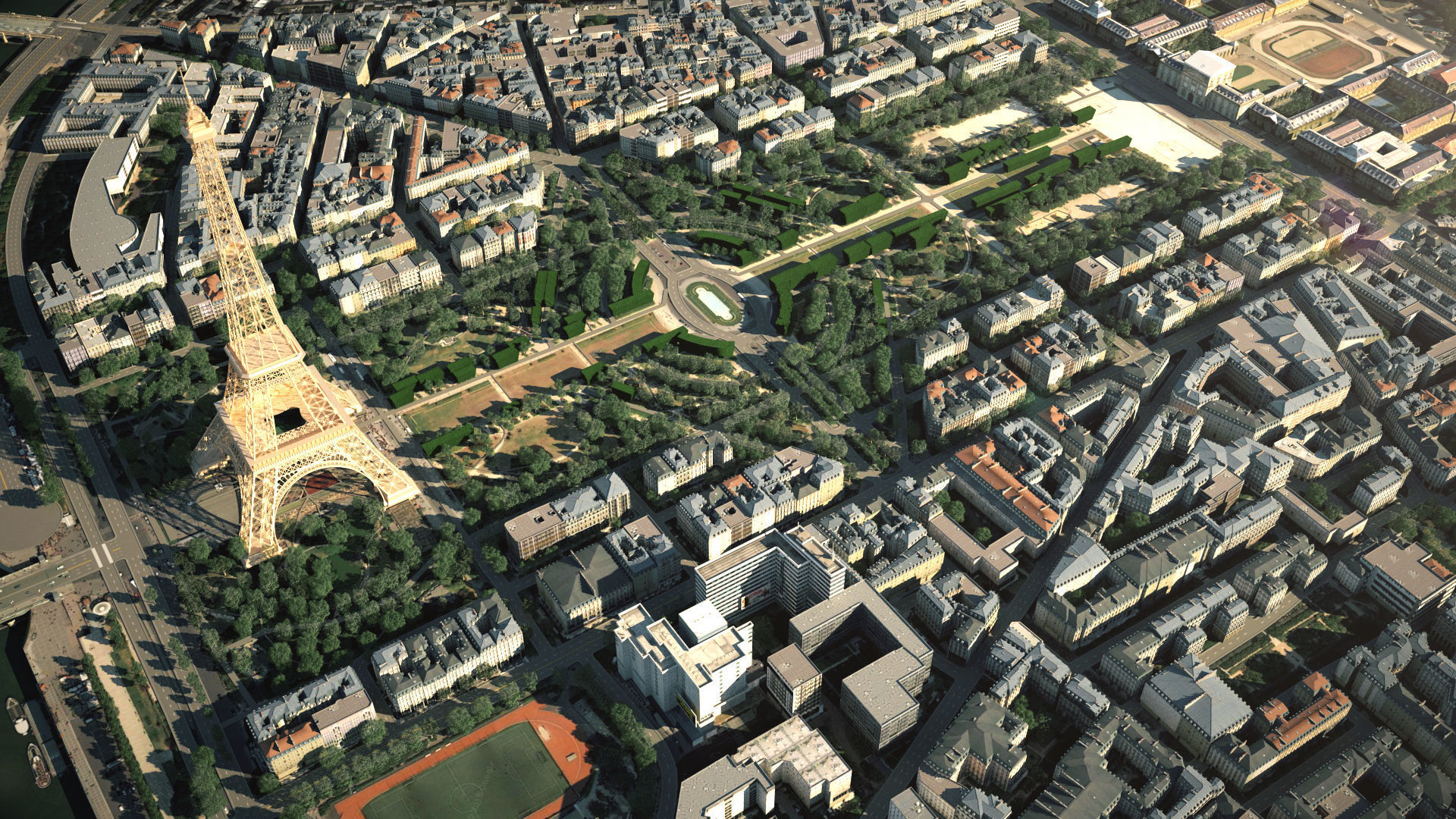 Eiffel Tower Paris  3D model_4