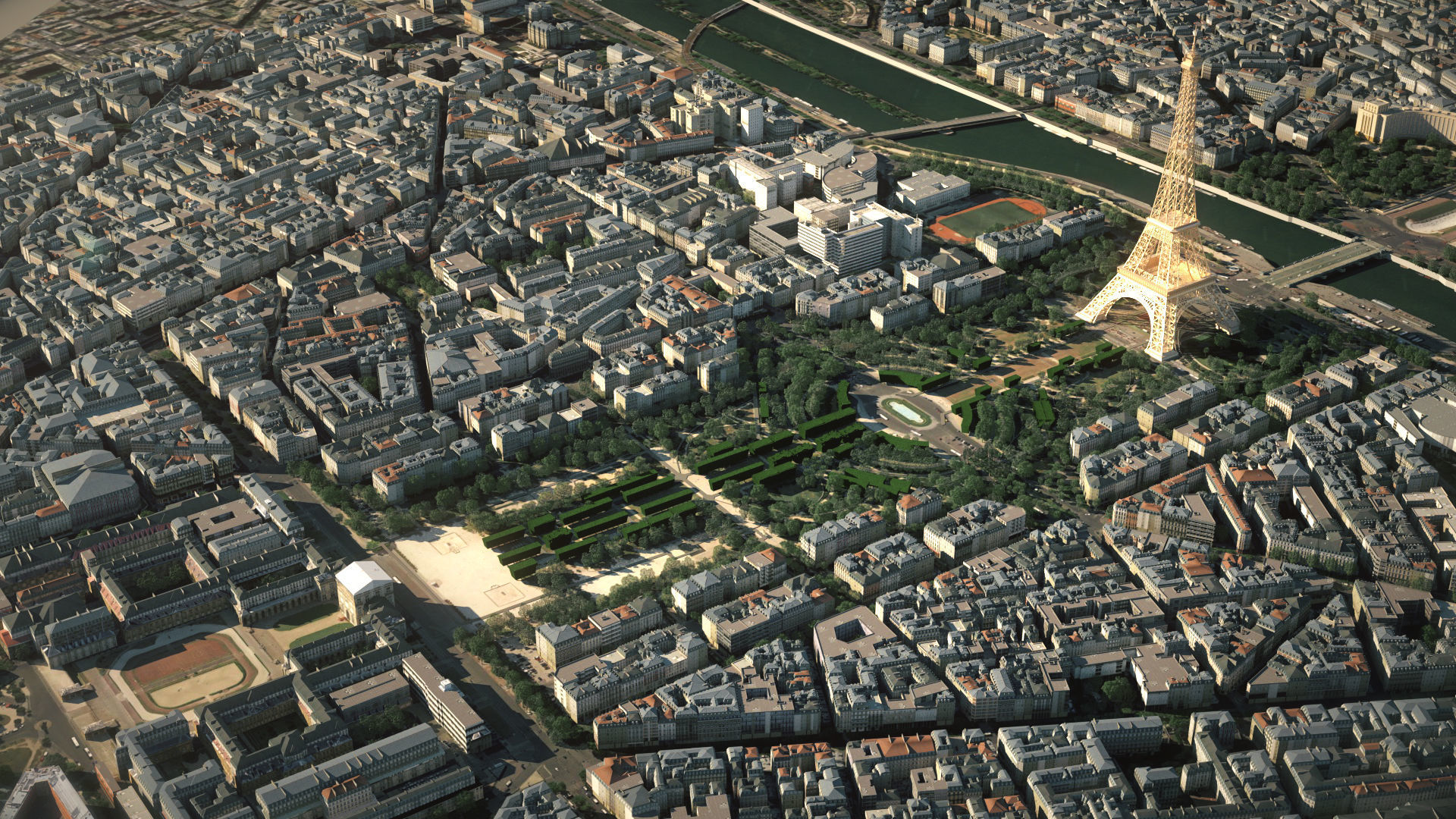 Eiffel Tower Paris  3D model_9