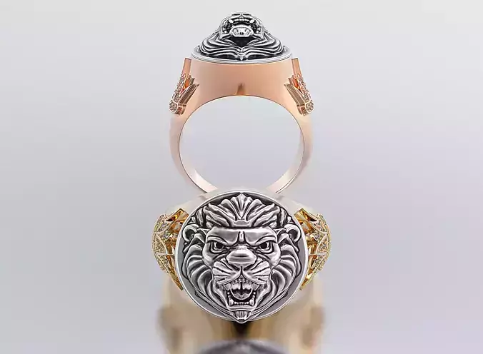 lion ring