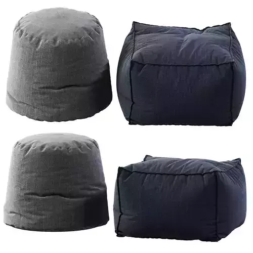 Pouff bean bag chair