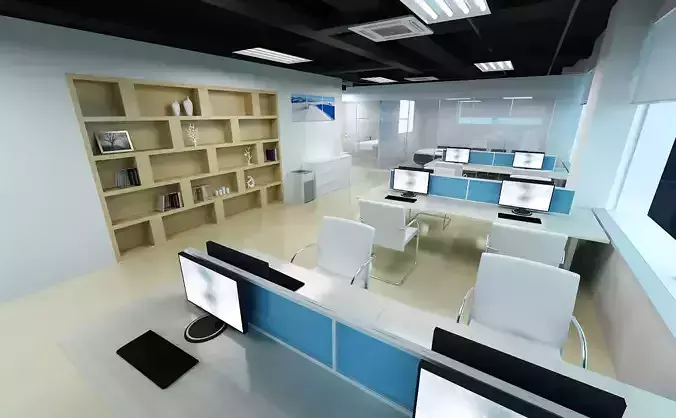 jes office 3D model