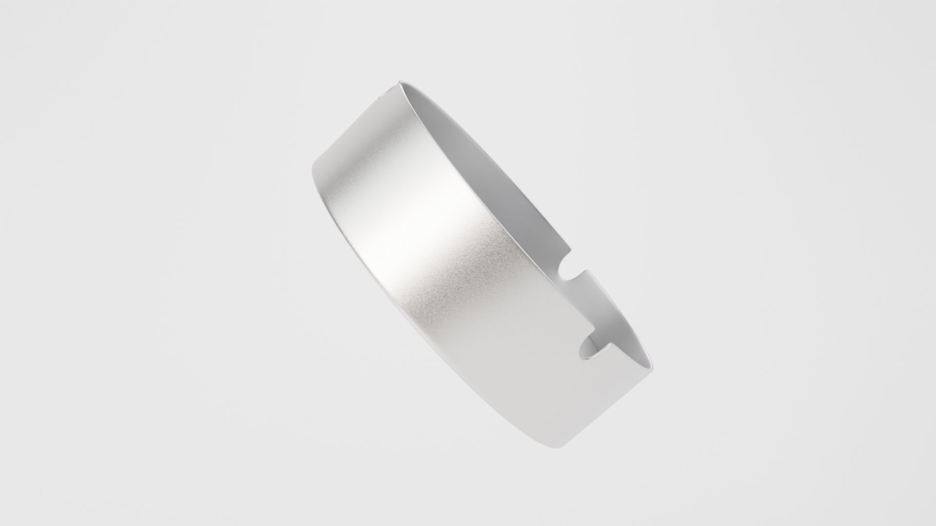 Metal Ashtray 3D model_2