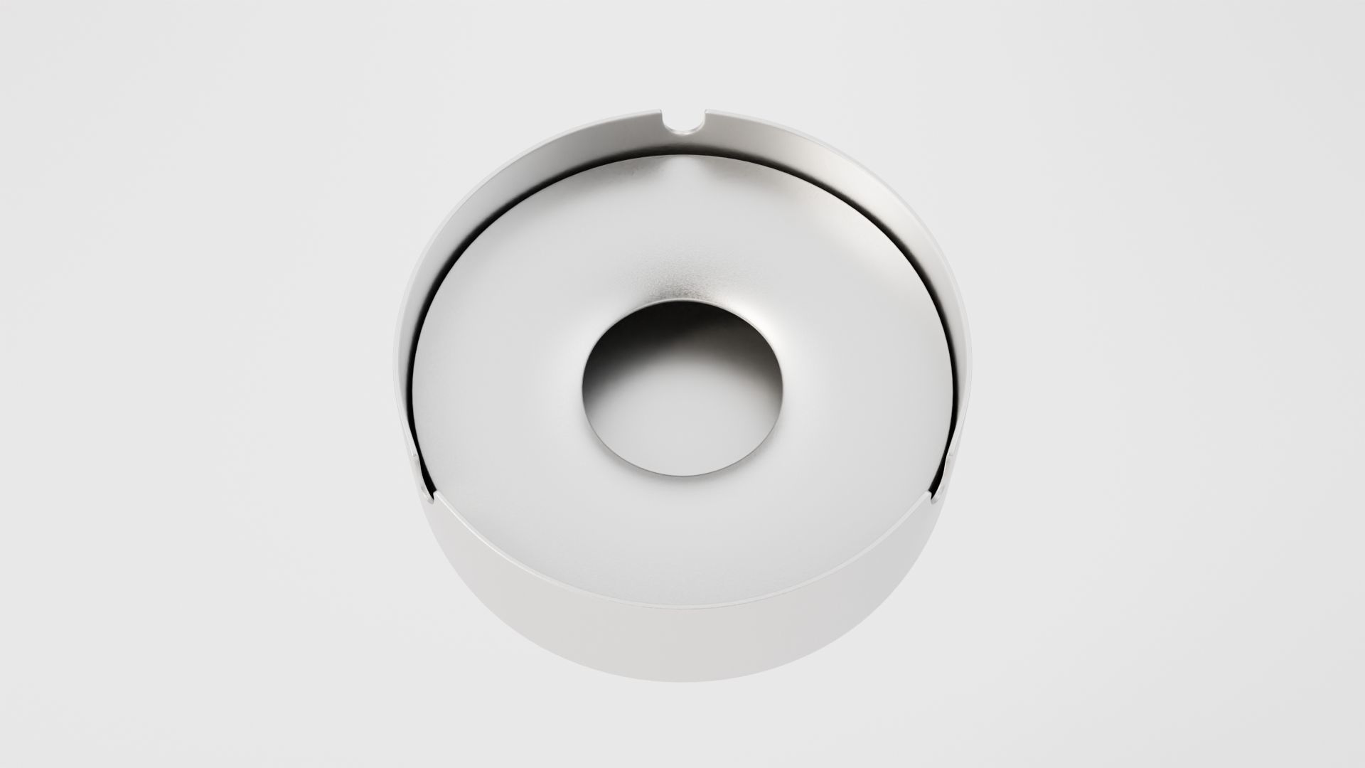 Metal Ashtray 3D model_8