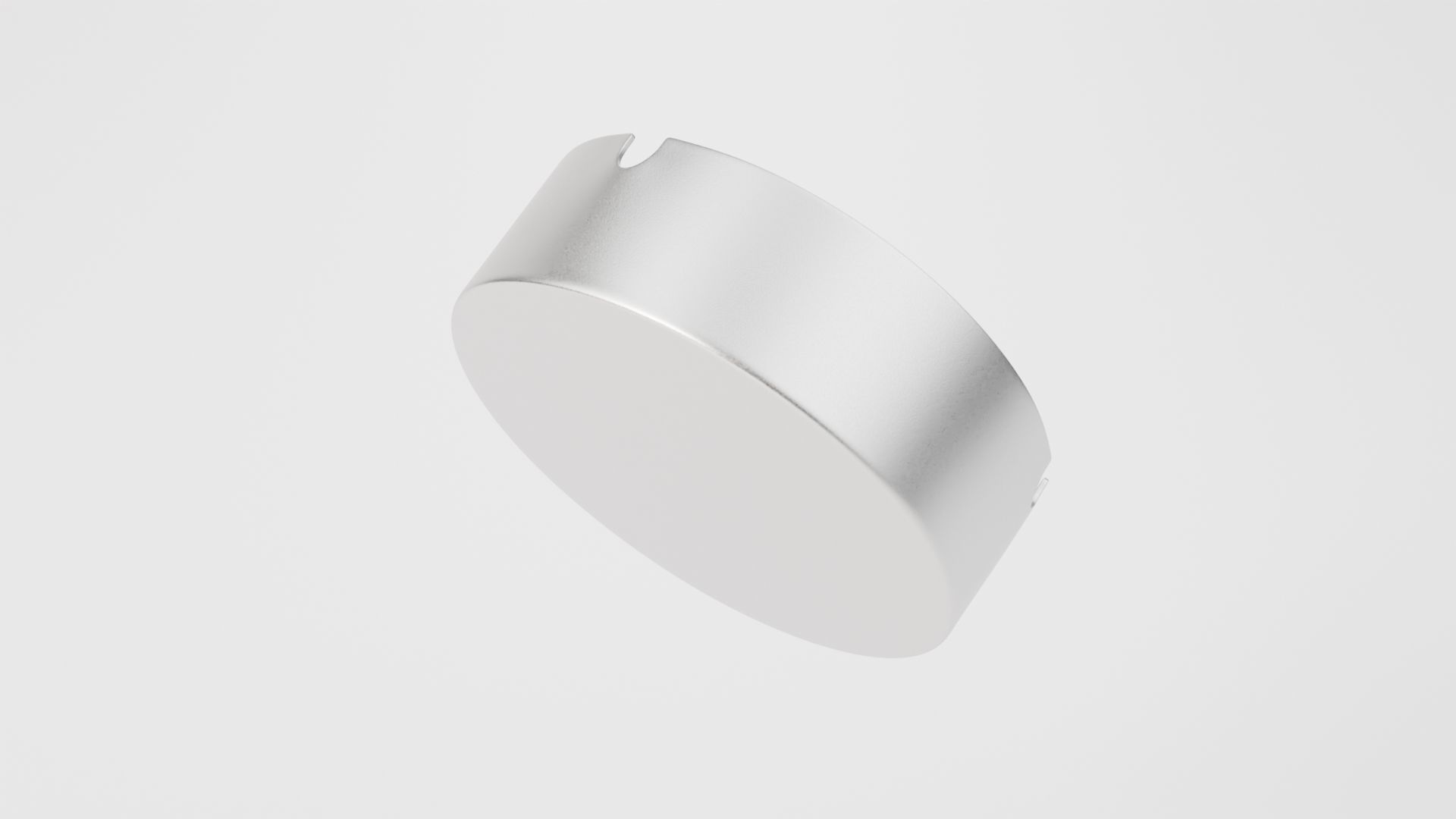 Metal Ashtray 3D model_3