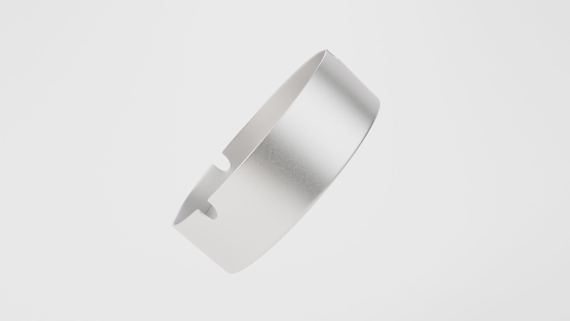 Metal Ashtray 3D model_6