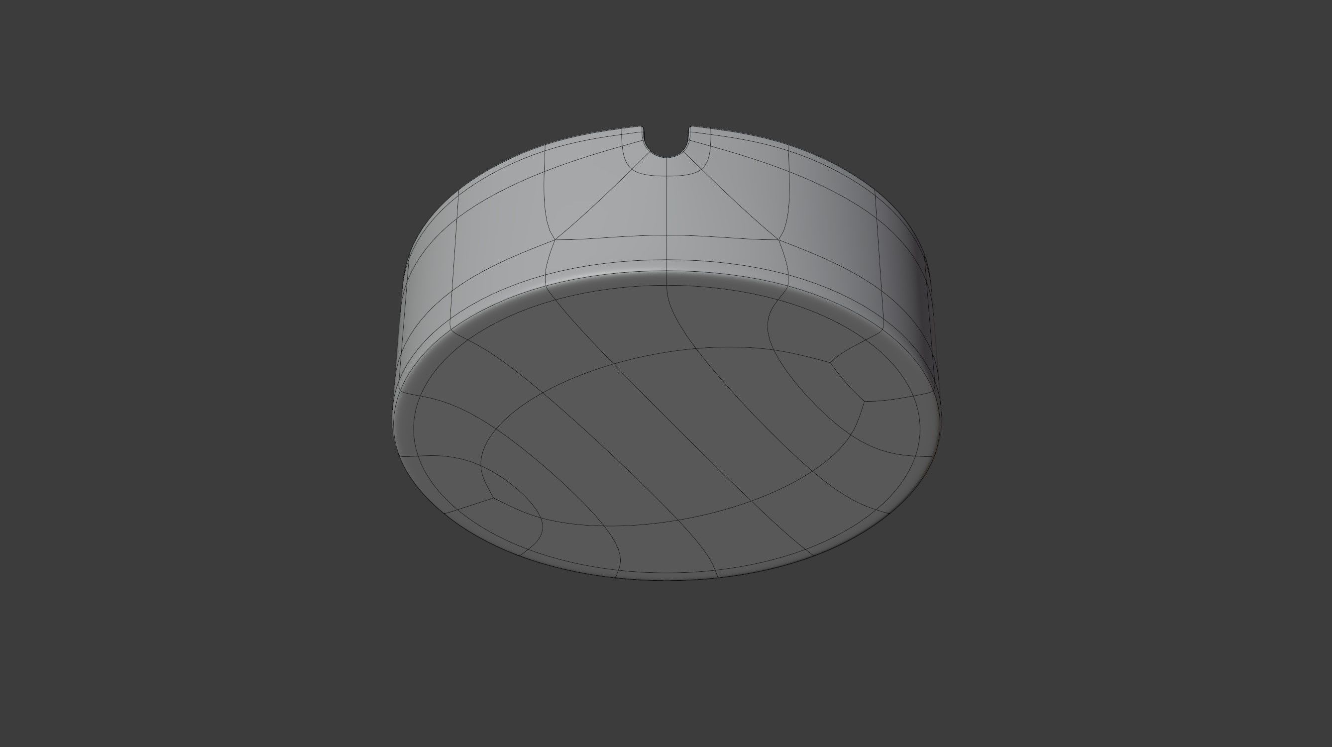 Metal Ashtray 3D model_12