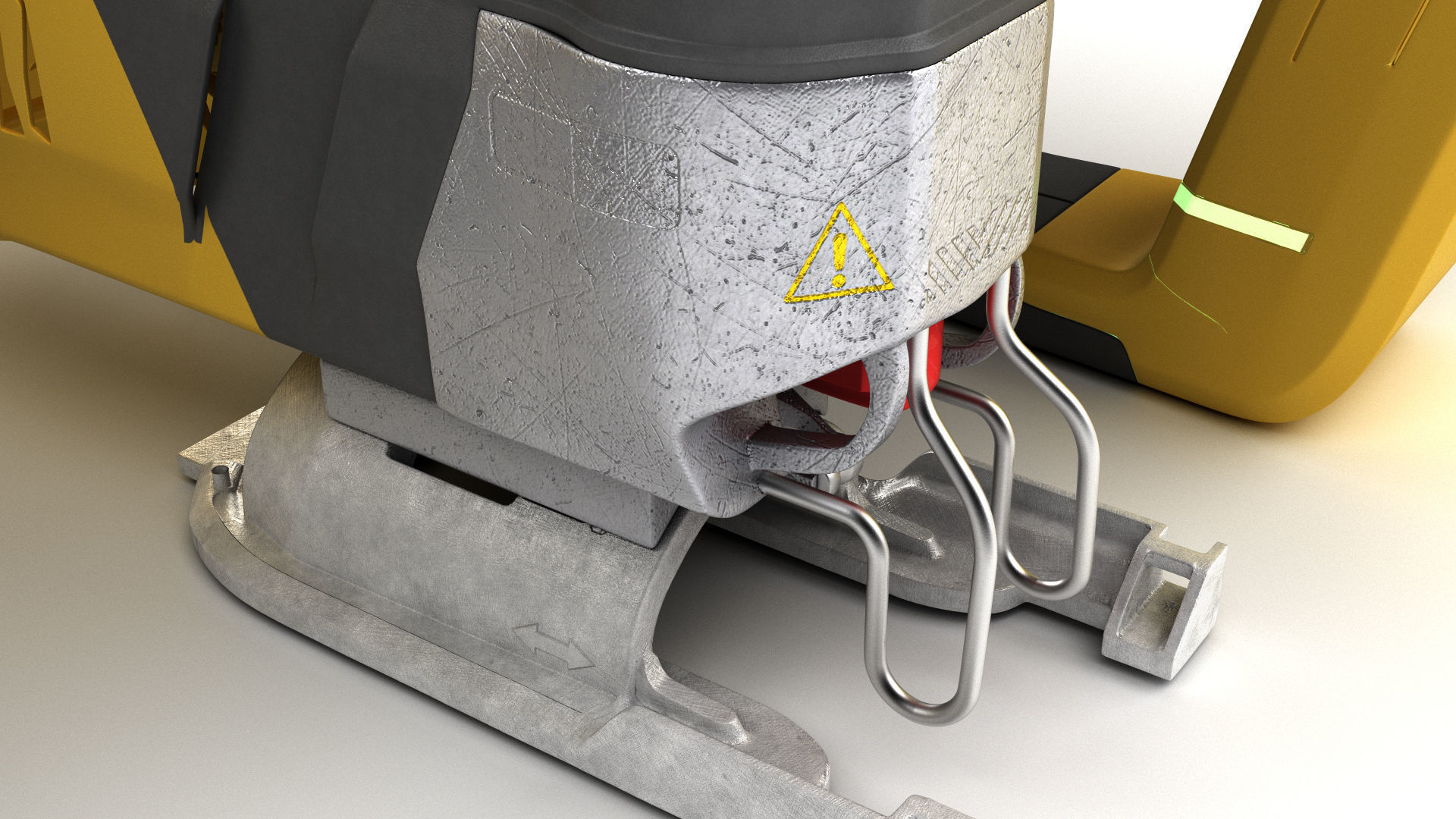 set of modern portable power tools Drill grinder and jigsaw Low-poly 3D model_5