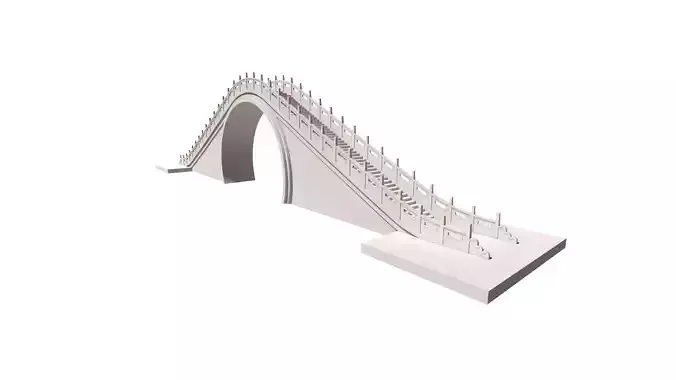 Moon Bridge 3D model