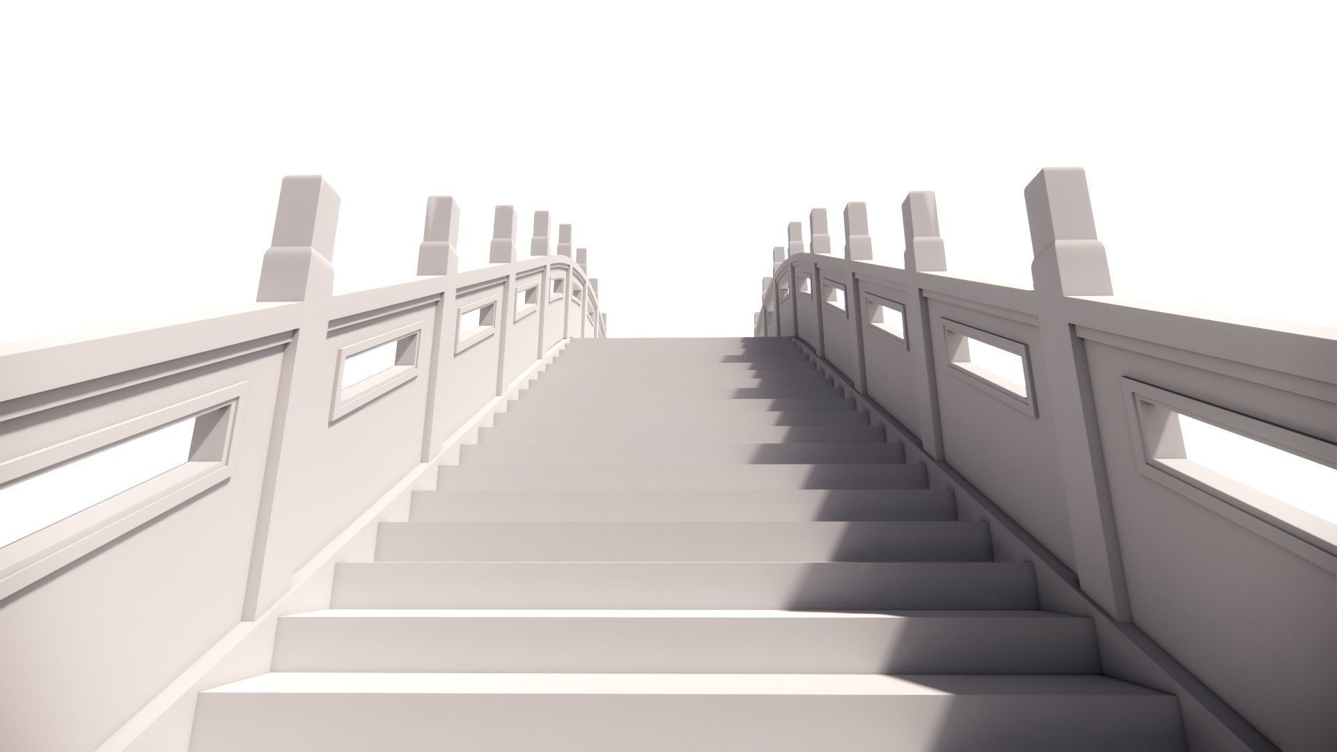 Moon Bridge 3D model_2