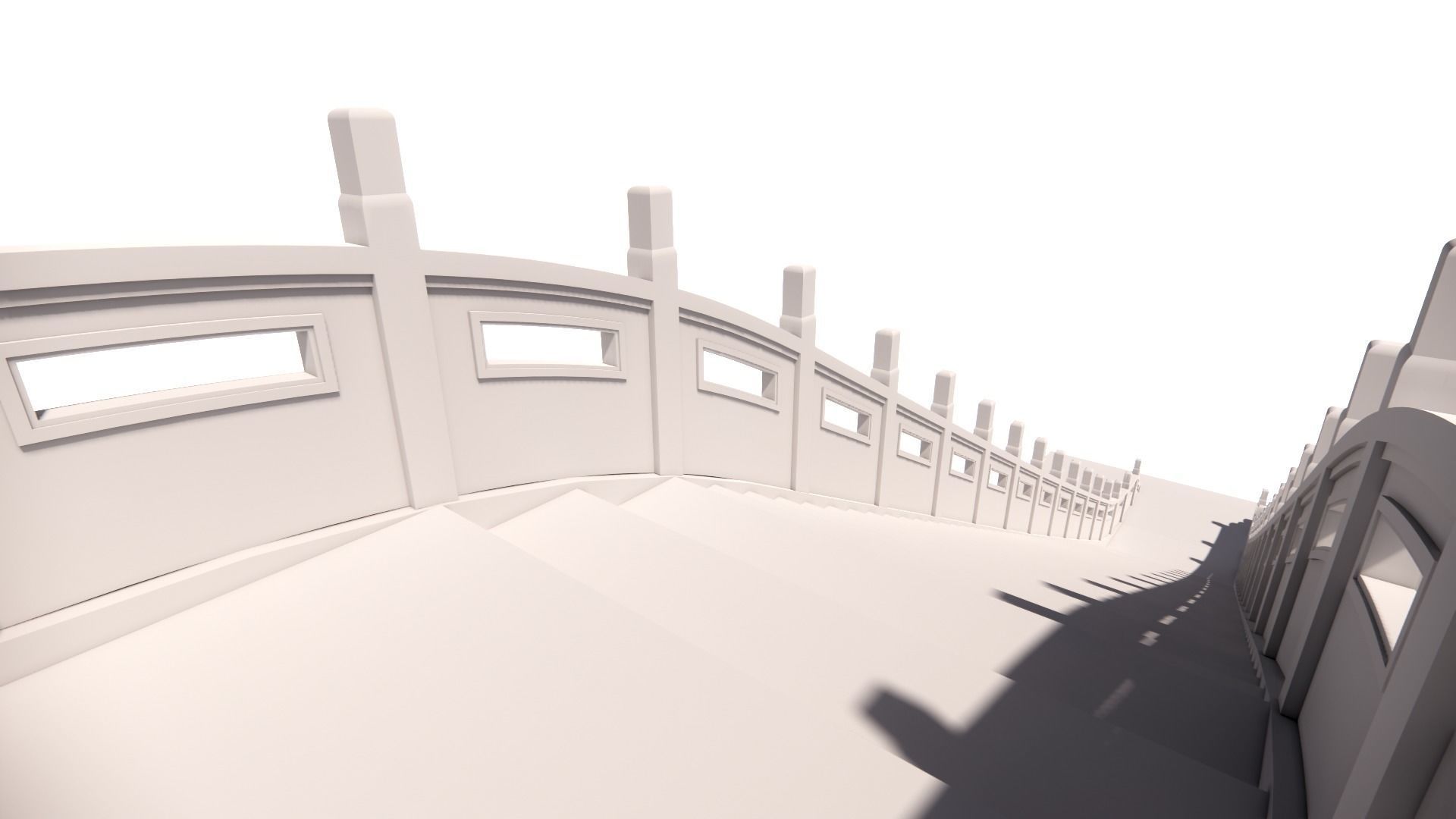 Moon Bridge 3D model_4