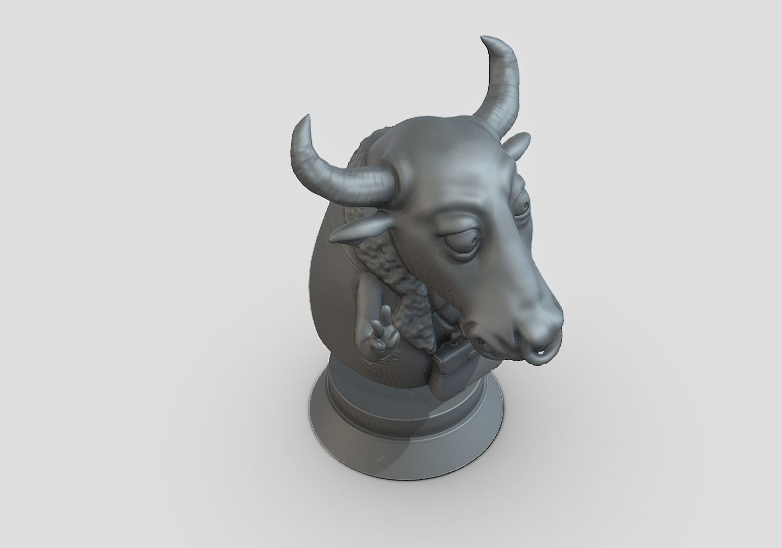 Sales champion 3D print model_8