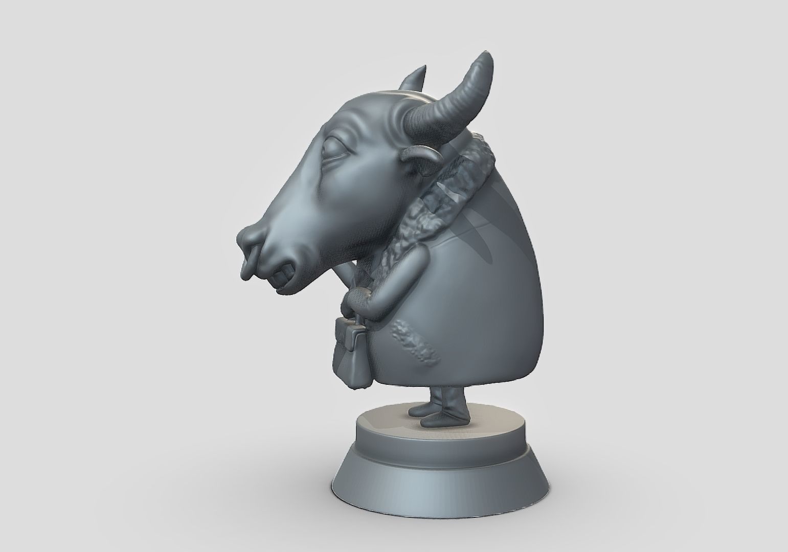 Sales champion 3D print model_3