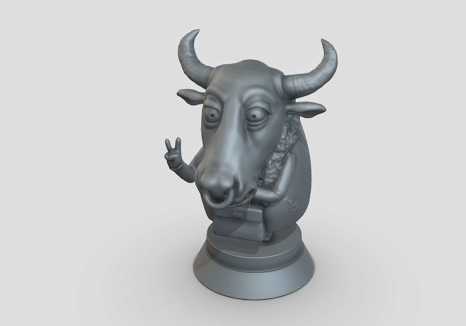 Sales champion 3D print model_9