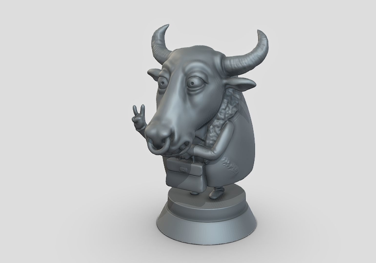 Sales champion 3D print model_2
