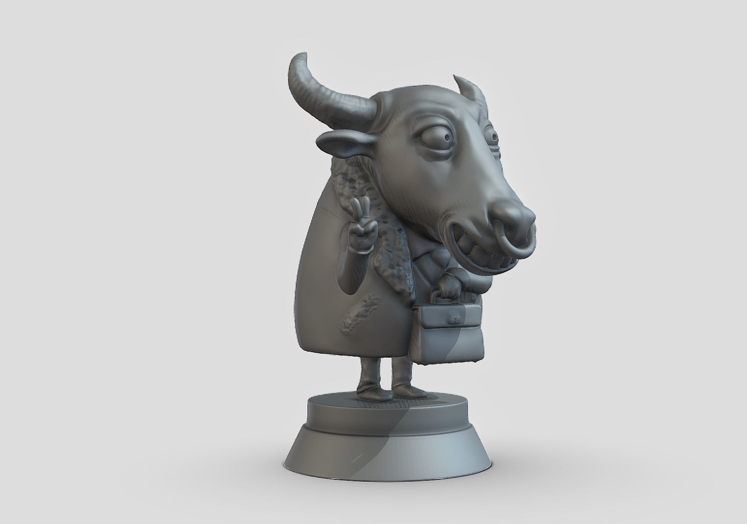Sales champion 3D print model_6