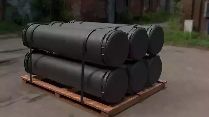 gas cylinders game asset