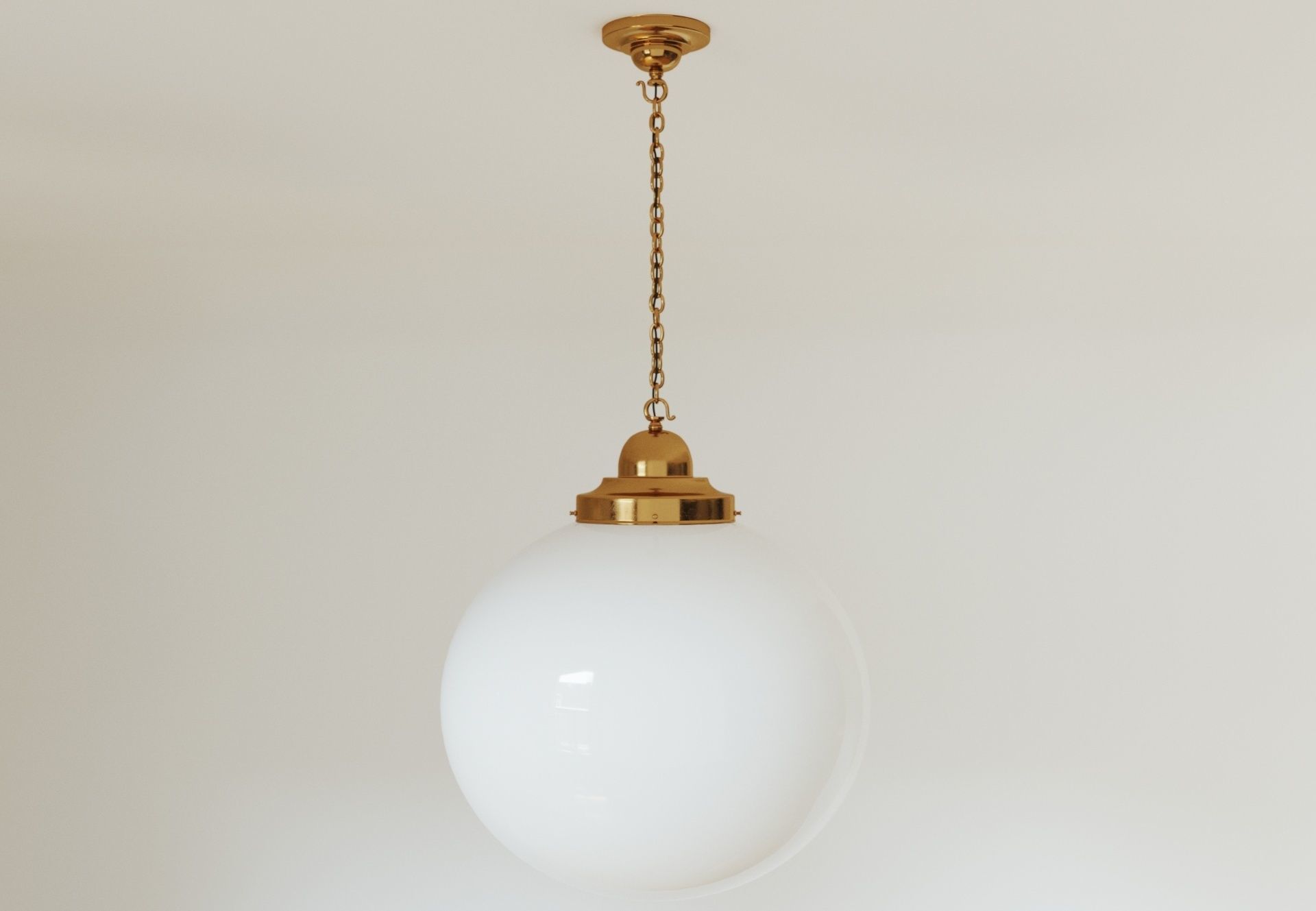 Globe Light Lamp 3D model_1