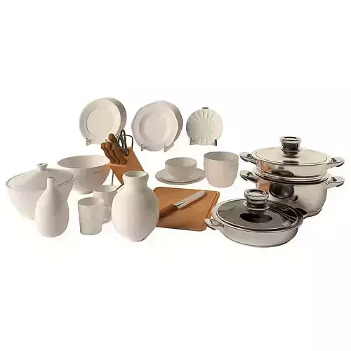 Dishes set of