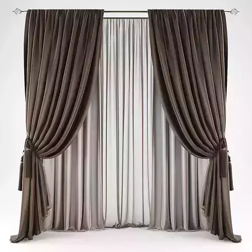 Curtains curtain with drapes