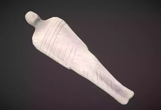Mummy Low-poly 3D model
