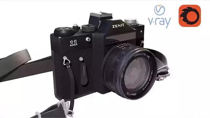 Zenit Camera 3D model