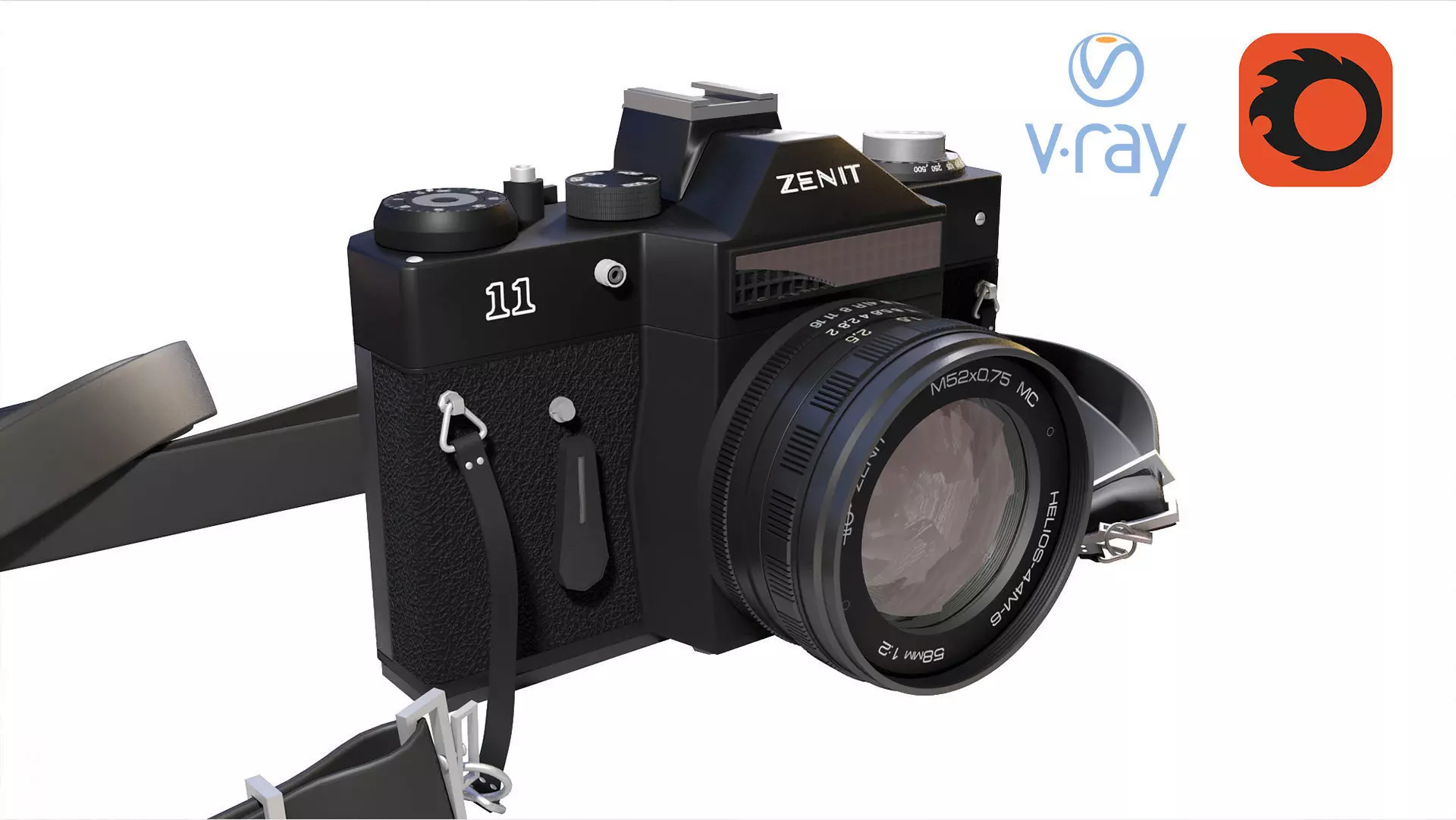 Zenit Camera 3D model