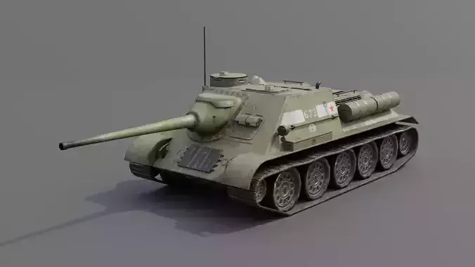 SU-85M Tank Destroyer