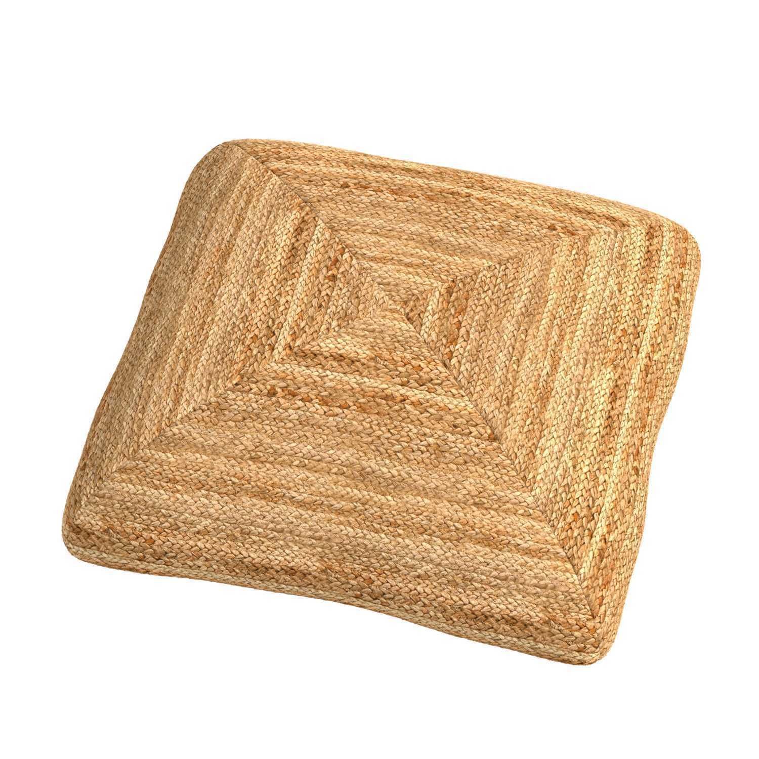 VG Tex Jute Floor Cushoin 3D model_1