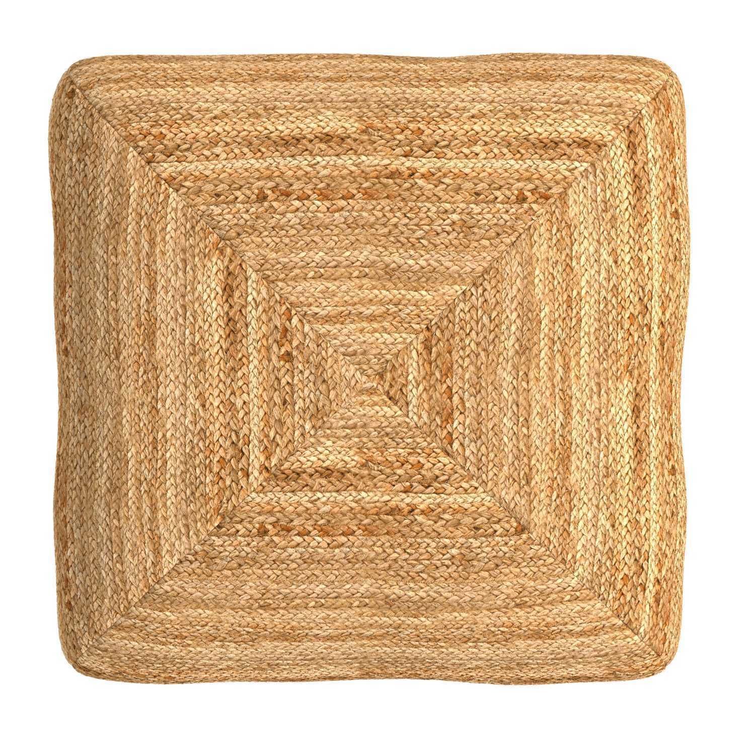 VG Tex Jute Floor Cushoin 3D model_3