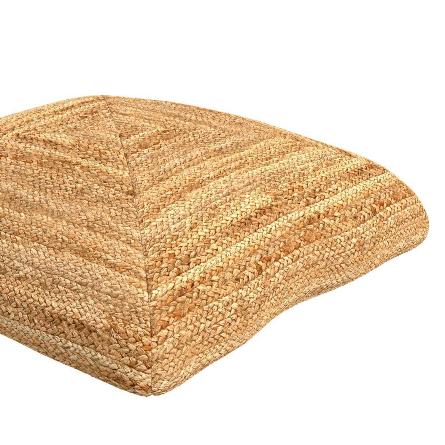 VG Tex Jute Floor Cushoin 3D model_2