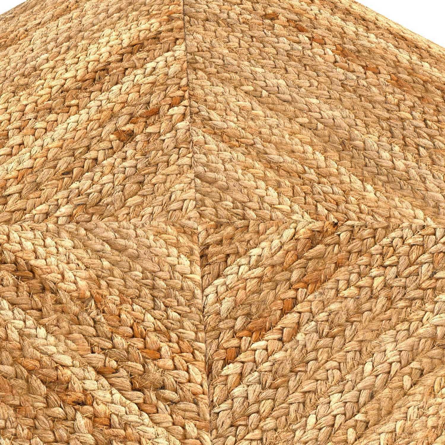 VG Tex Jute Floor Cushoin 3D model_5