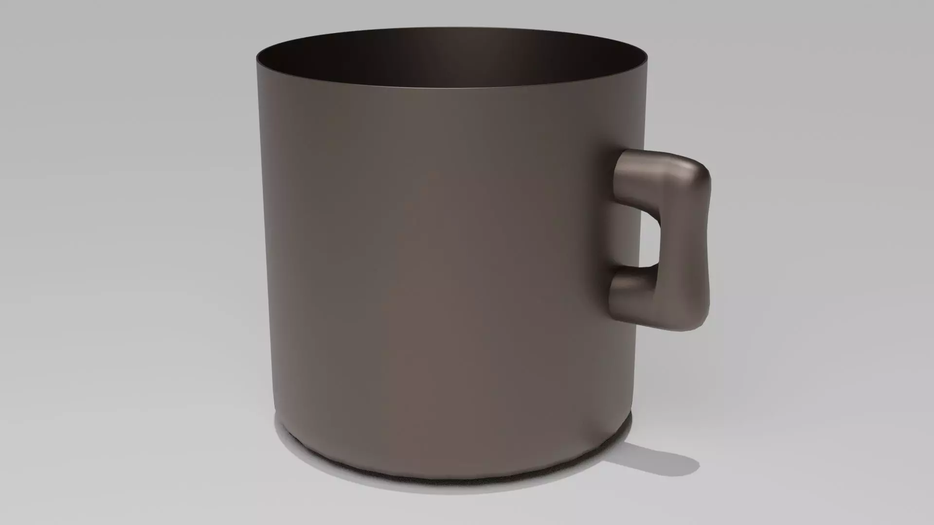 Coffee cup Free low-poly 3D model_0