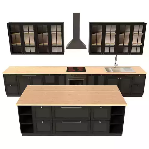 Kitchen ikea cabinets