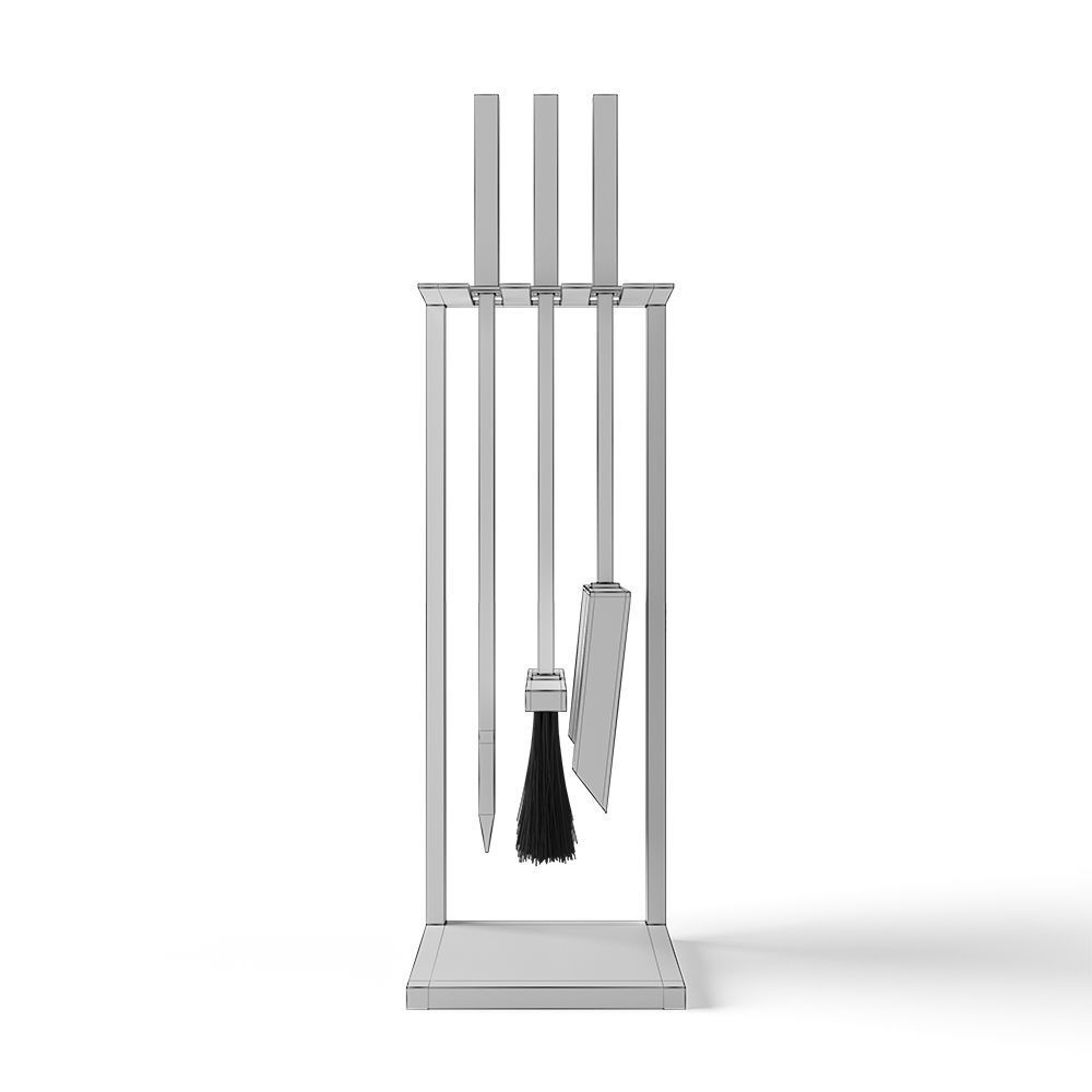 Fireplace Tools 3D model_8