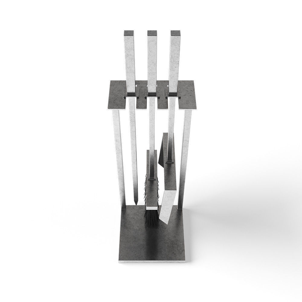Fireplace Tools 3D model_5