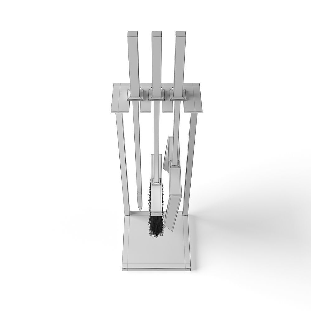 Fireplace Tools 3D model_12