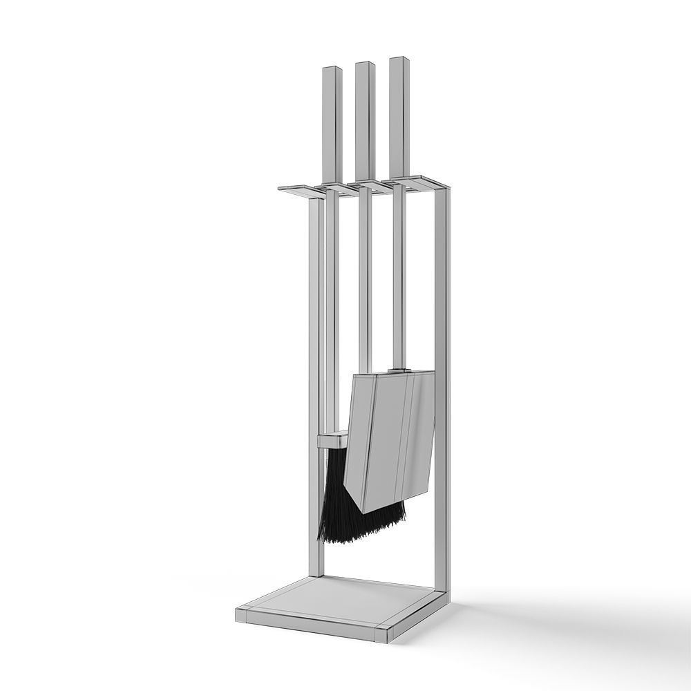 Fireplace Tools 3D model_9
