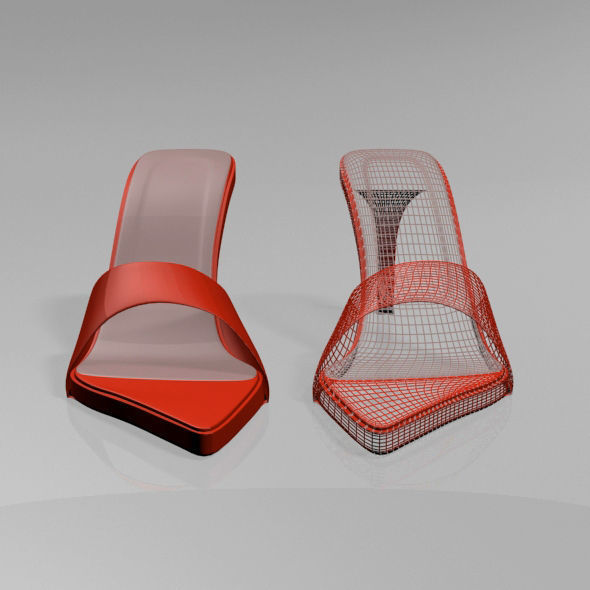 Pointy-Toe High-Heel Slide Sandals 01 3D model_20