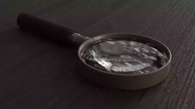 Old Magnifying Glass 