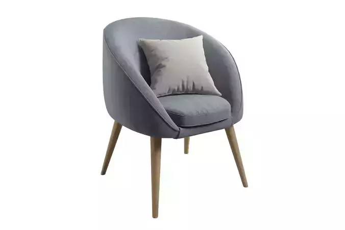 JYSK OREVED Armchair 3D model